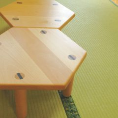 六角形テーブル